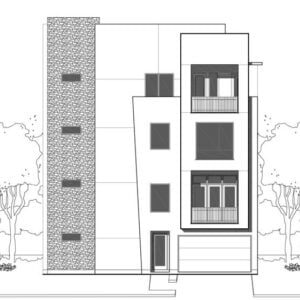 Townhouse Plan E3177 A1.2