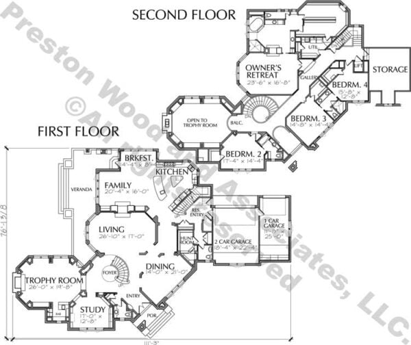 Two Story Home Plan aC9230