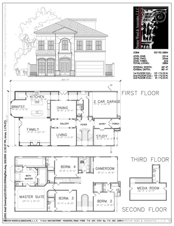 Urban House Plan D2195