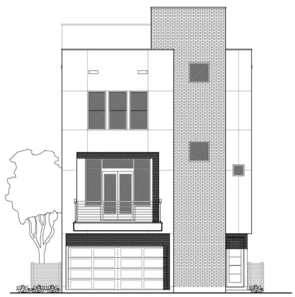 Townhouse Plan E5001 A1.1