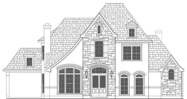 Two Story House Plan E0111