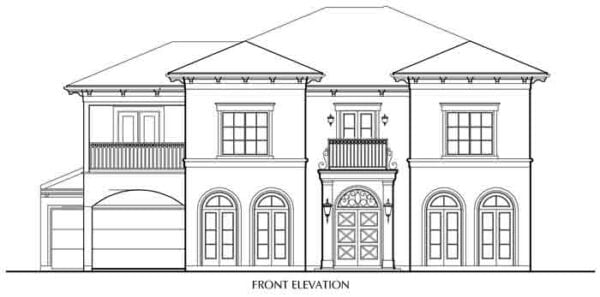 Two Story House Plan D4102