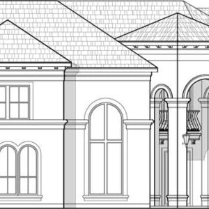 Two Story House Plan C9304