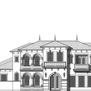 Two Story House Plan E0234