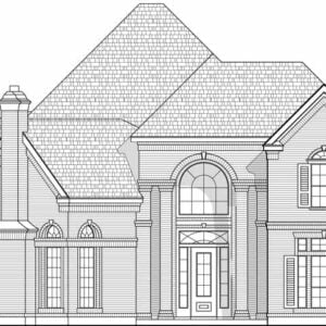 Two Story House Plan C5060
