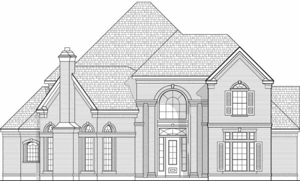 Two Story House Plan C5060