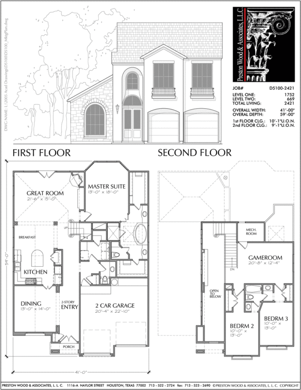Urban House Plan D5100