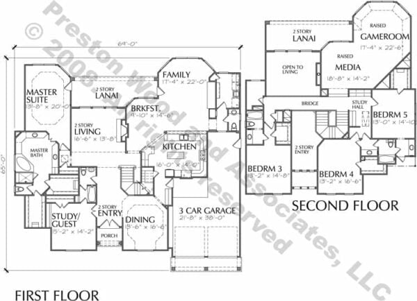 Two Story Home Plan D0289