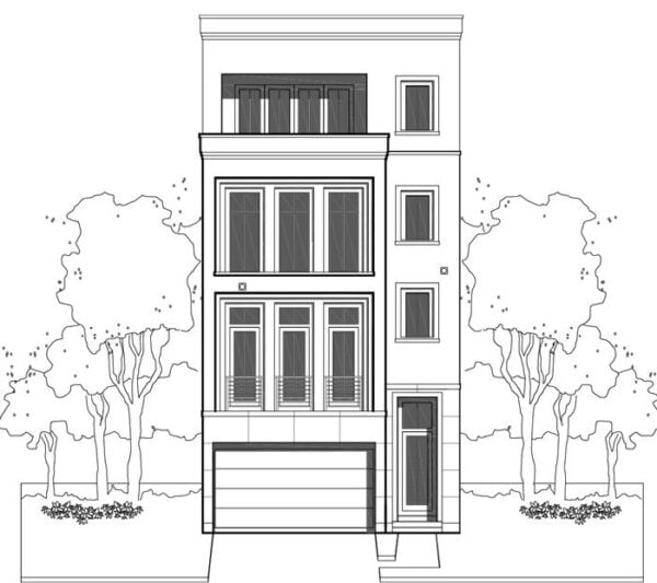 Townhouse Plan E2295 A1.1