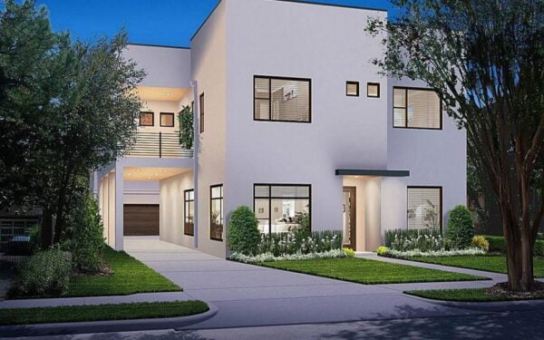 Two Story Home Plan E6054