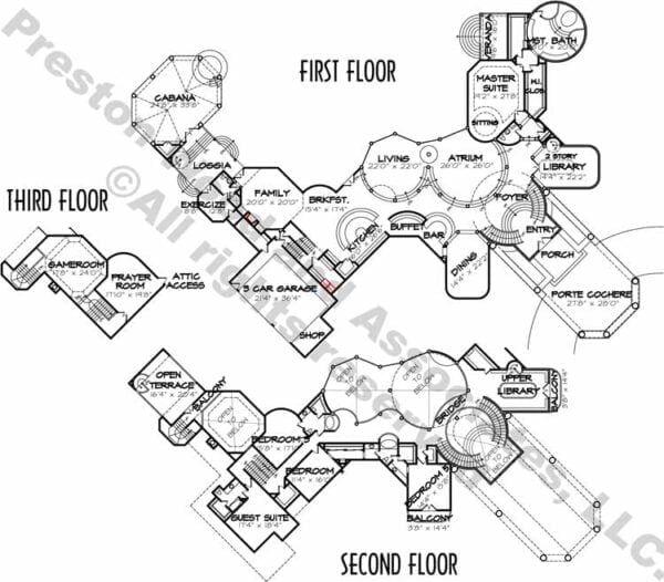 Two Story House Plan C2165