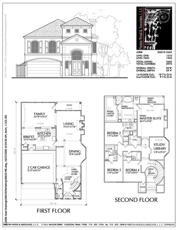 Urban House Plan D6010