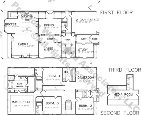 Urban House Plan D2195