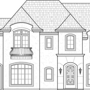 Two Story House Plan D7031