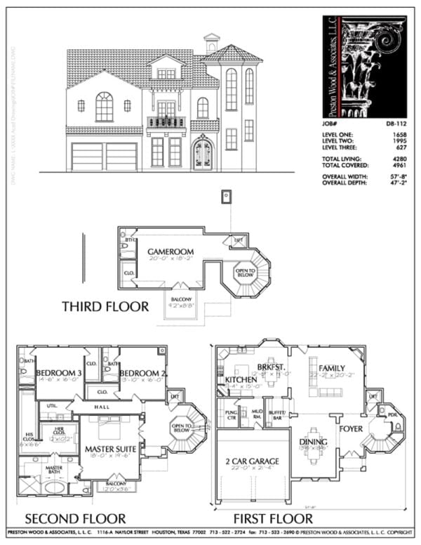 Urban House Plan D8112