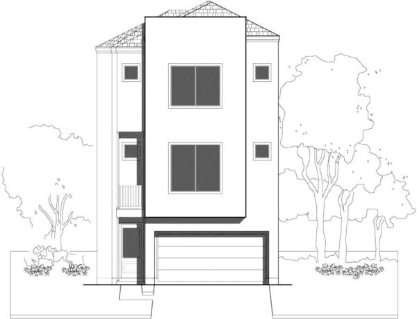 Townhouse Plan E4008 A1.1