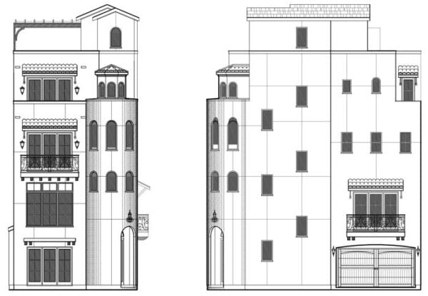 Townhouse Plan E1108 Lot 1