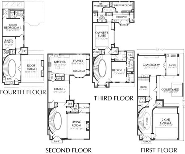 Townhouse Plan D8031