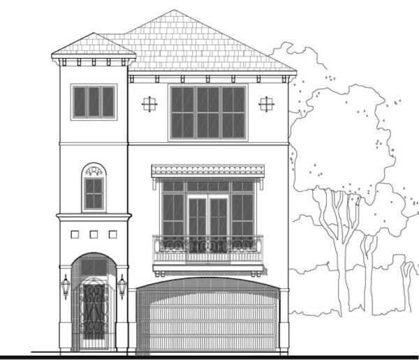 Townhouse Plan E0078 B