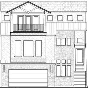 Townhouse Plan D6111-2222