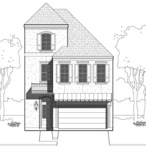 Townhouse Plan E1155 A2.1