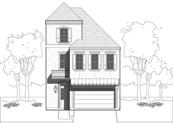 Townhouse Plan E1155 A2.1