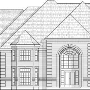Two Story House Plan C4001