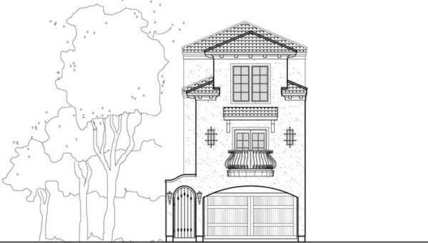 Townhouse Plan E0105 A4