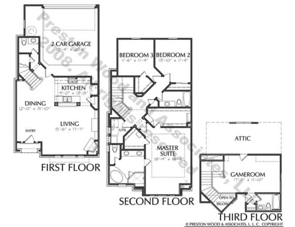 Townhouse Plan D3034 u4L