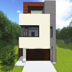 Townhouse Plan E3107 A1.1