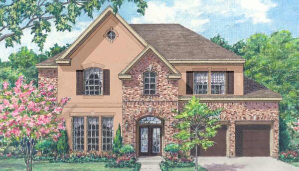 Two Story Home Plan bD7023