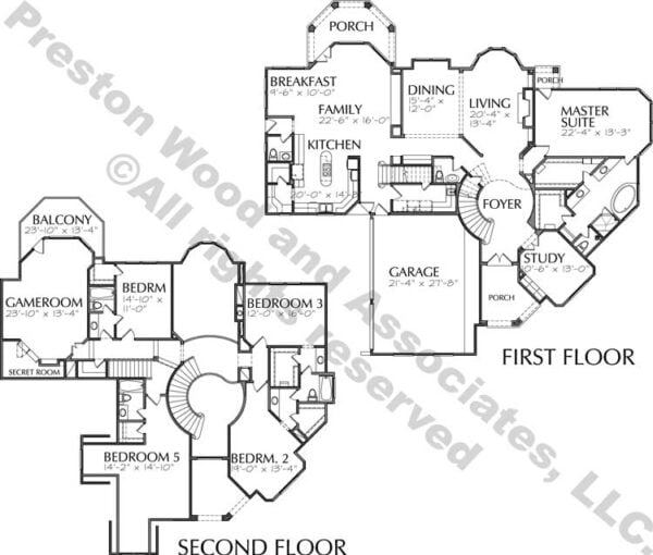 Two Story Home Plan D2101