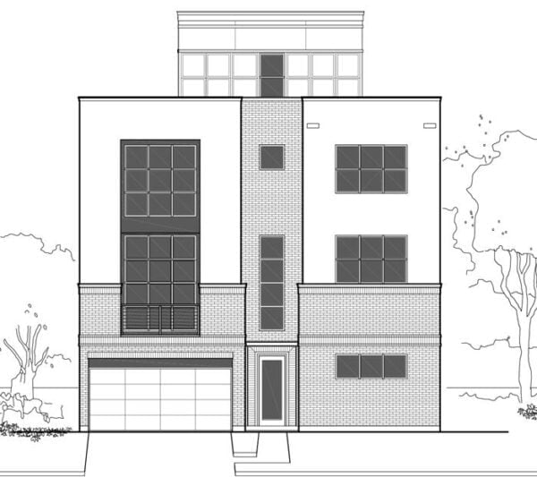 Townhouse Plan E1197 B1.1