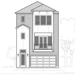 Townhouse Plan E1208 A2.2