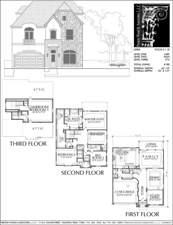 Urban House Plan E2235 C1.1