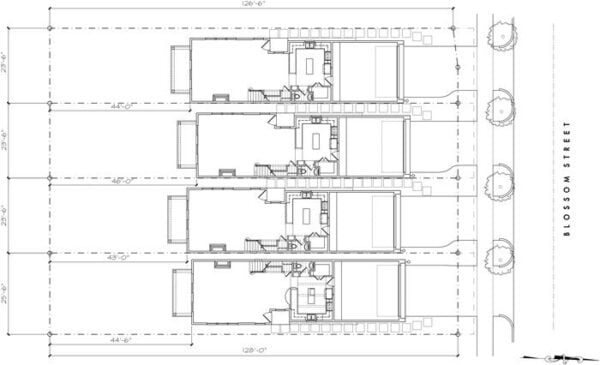 Townhouse Plan E1183 A1.2