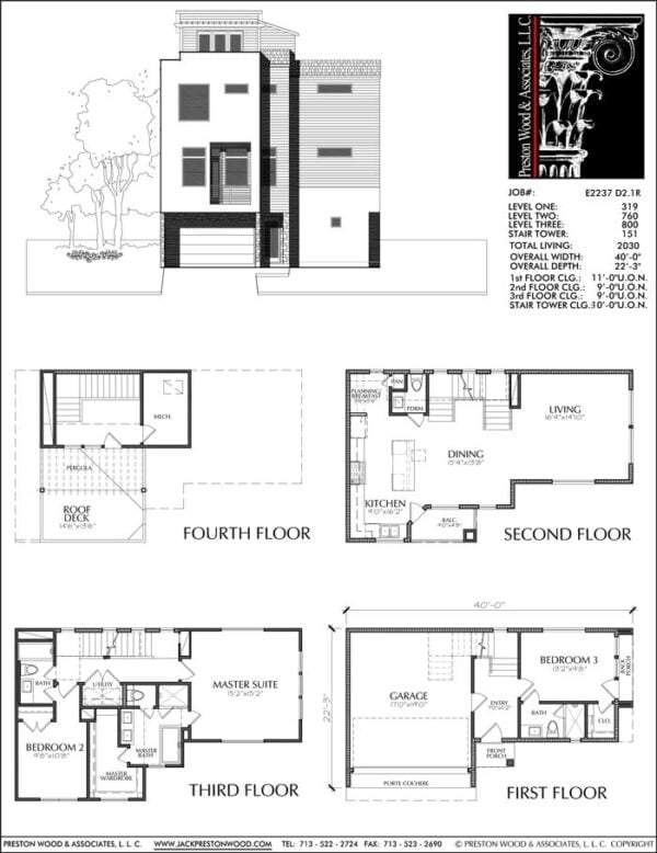 Townhouse Plan E2237 D2.1R