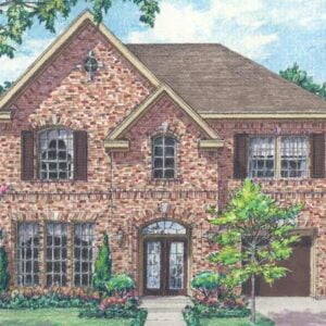 Two Story Home Plan bD7023