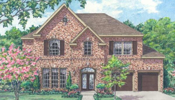 Two Story Home Plan bD7023