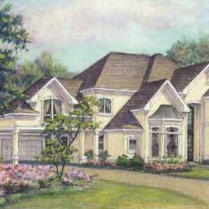 Country Style Home Plan C4174