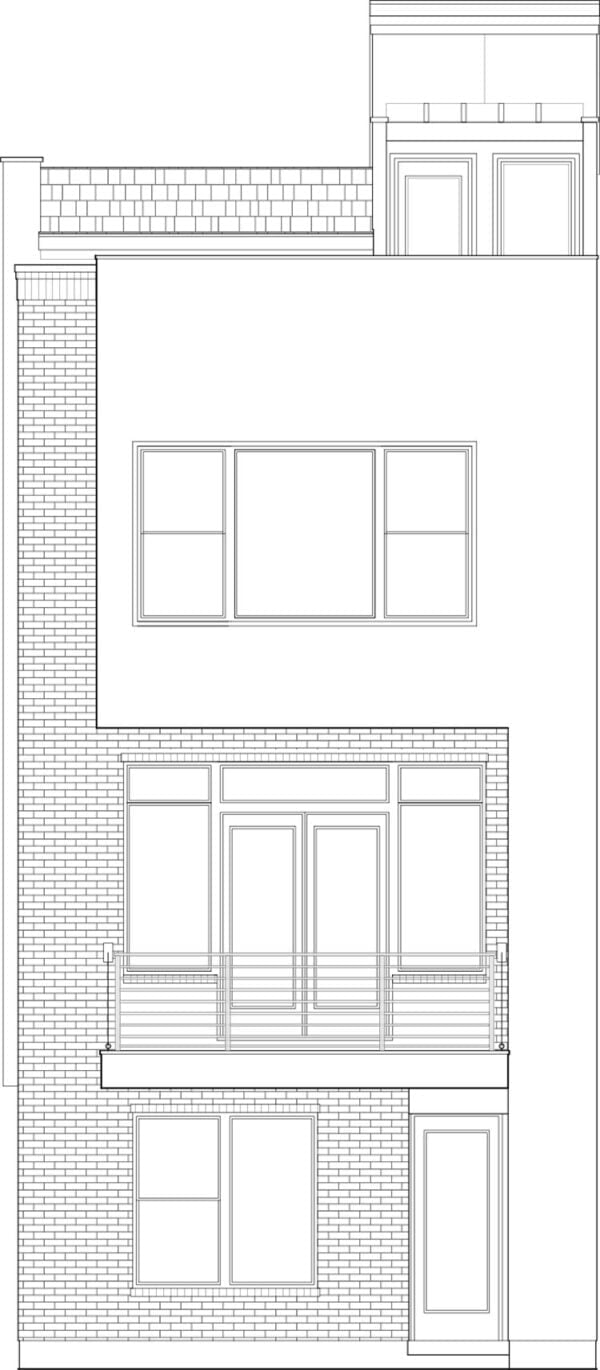 Townhouse Plan E2066 A1.1