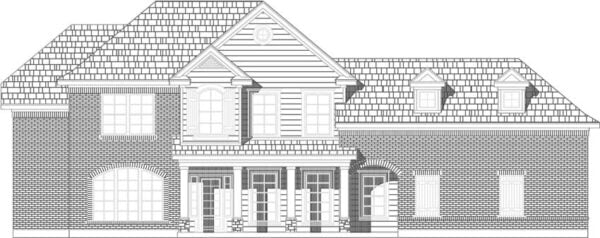 Two Story House Plan C8304