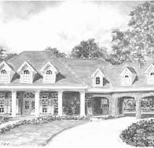 Colonial Home Plan C2181