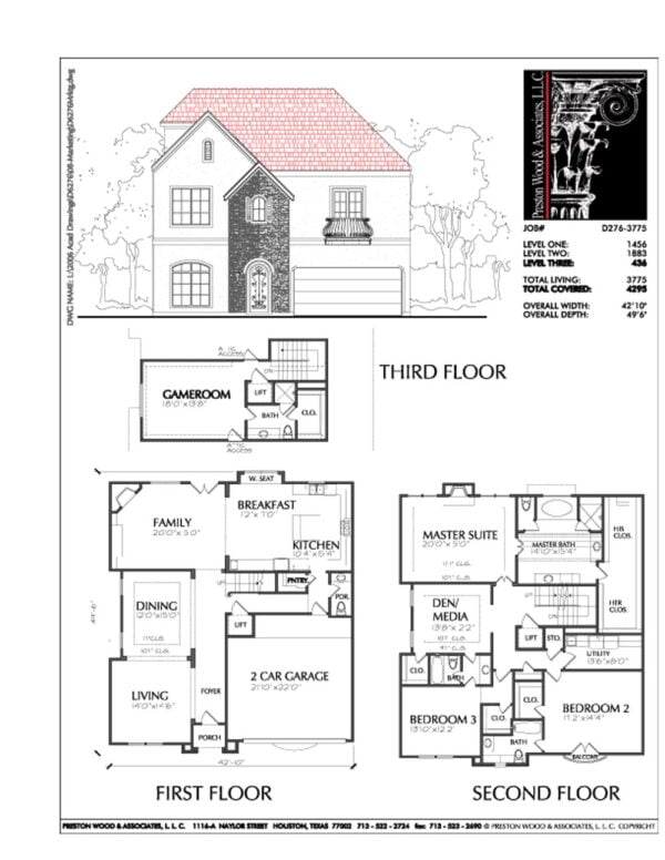 Urban House Plan D6276