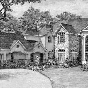 Two Story Home Plan C6330