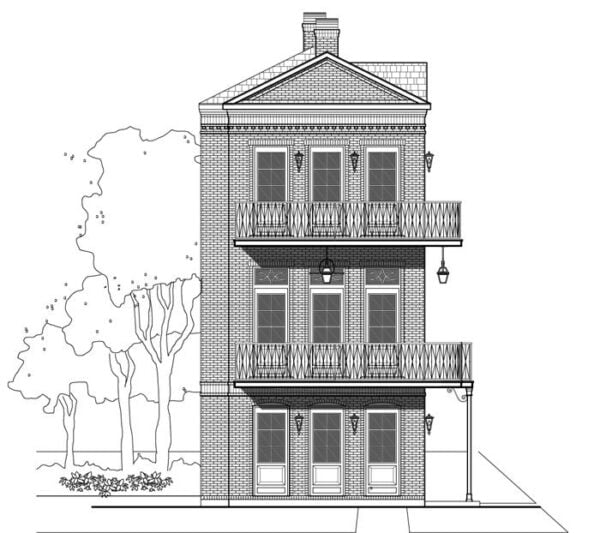 Townhouse Plan E0116 A2.1