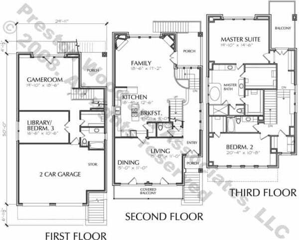 Urban House Plan C8041