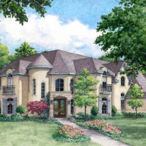 Two Story Home Plan D3216