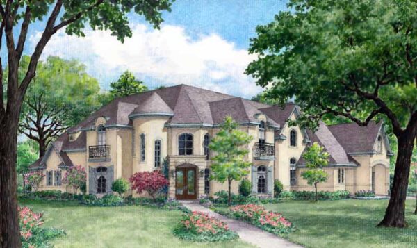 Two Story Home Plan D3216