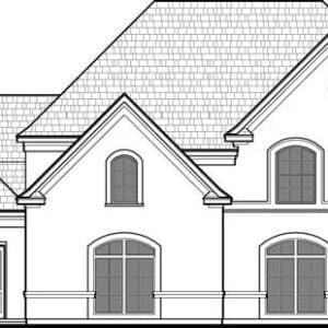 Two Story House Plan D2268